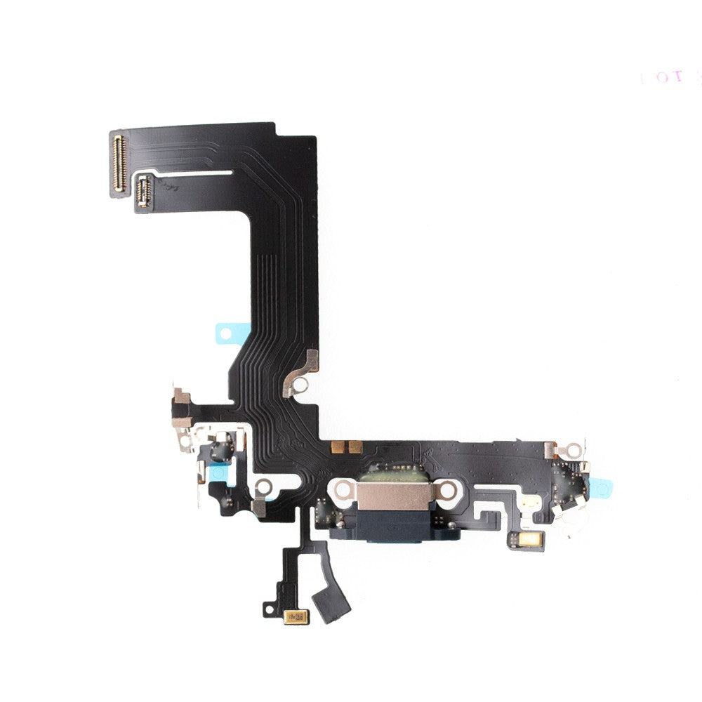 Red Charging Port for iPhone 13 mini-Blue Red Charging Port for iPhone 13 mini-Blue